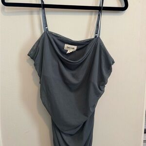 Open Edit Women’s Tank Top Mesh Sheer Tank Going Out Shirt